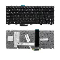 Клавиатура для ноутбука Asus Eee PC 1011, 1015, 1016P, 1018P, 1025C, X101 Series. Плоский Enter. Черная, без рамки. 0KNA-292RU02, MP-10B63SU-528.