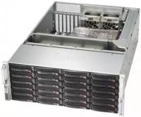 Серверная платформа 4U Supermicro SSG-6048R-E1CR24N (2х2011v3, C612, 24xDDR4, 24x3.5" HS, PCI-E 3x16 + 3x8 +1x4, HW RAID LSI3108 2Gb, 4x10GE, 2x920W)