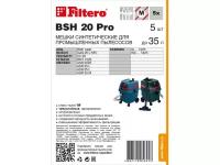 Мешки для промышленных пылесосов Filtero BSH 20 (5) Pro