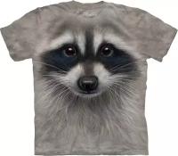 3D футболка Mountain - Raccoon Face (Детский L)