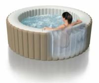 Надувной бассейн джакузи Intex "Bubble Massage" (28426) 196х196х71см