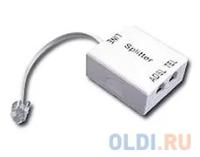 Сплиттер D-Link DSL-30CF/RS Сплиттер ADSL c телефонным кабелем 12 см