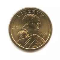 1 доллар 2006 года — Сакагавея P — США
