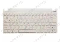 Клавиатура для ноутбука ASUS EEE PC 1011 белая с рамкой