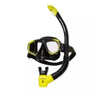 Комплект Zoom Evo/Spectra SCUBAPRO (маска+трубка) (черный/желтый)