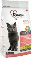 1st Choice Cat Adult Indoor Vitality для взрослых кошек живущих дома с курицей (2,72 кг)
