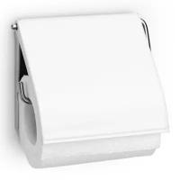 Brabantia Держатель для туалетной бумаги, 12.3х13.3х1.7 см, белый 414565 Brabantia