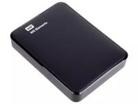 Western Digital Внешний жесткий диск HDD WD 1 TB Elements SE Portable чёрный, 2.5", USB 3.0