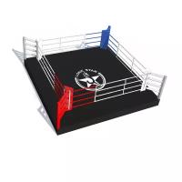 Боксерский ринг LONE STAR на низком помосте (5x5, черный)