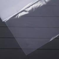 Плёнка полиэтиленовая, толщина 150 мкм, 3 × 100 м, рукав (1,5 м × 2), прозрачная, 1 сорт, Эконом 50 %
