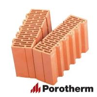 Керамические блоки Porotherm 38 10.7 Нф (380мм) 1/2 поризованные М-100