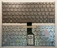 Клавиатура для ноутбука Acer Aspire S3 One 725 756 AO725 AO756 серая русс без панели