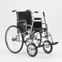 Кресло-коляска для инвалидов Н005 (Н004) с рычажным приводом