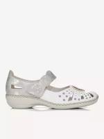 Туфли женские Rieker, размер 37, белый