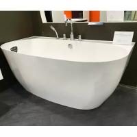 Отдельностоящая ванна из литьевого мрамора Astra-form Атрия пристеночная 170х85