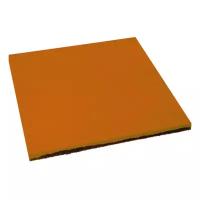 Резиновая плитка ST Плитка Квадрат 30 мм оранжевая 500x500х30 мм