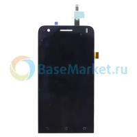 Дисплей для Asus ZenFone C ZC451CG в сборе с тачскрином (черный)