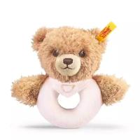 Погремушка Steiff Sleep Well Bear Grip Toy pink (Штайф Мишка Крепкий сон розовый 12 см)