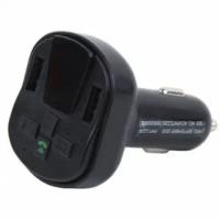 Автомобильный FM-модулятор ACV FMT-122B черный MicroSD BT USB (37576)