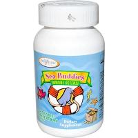 Sea Buddies, Защита иммунитета, 60 жевательных таблеток с черникой