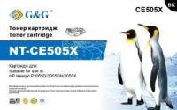 Тонер-картридж G&G NT-CE505X для HP laserjet P2055D/2055DN/2055X