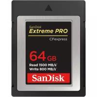 Карта памяти SanDisk Extreme Pro CFexpress Type B 64GB R1500/W800MB/s (SDCFE-064G-GN4NN)