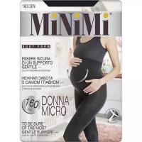 Теплые колготки для беременных Minimi DONNA MICRO 160, размер 4, цвет Черный