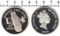 Клуб Нумизмат Монета 25 долларов Соломоновых островов 2003 года Серебро Елизавета II
