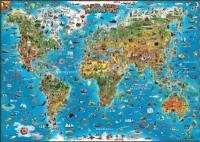 Обзорная карта мира "Для детей" GlobusOff 9781905502707