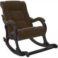 Кресло-качалка Мебель Импэкс Модель 77 Венге/Ткань Verona Brown