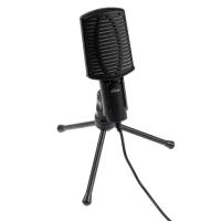 Микрофоны RITMIX Микрофон компьютерный Ritmix RDM-125, 50-16000 Гц, 2.2 кОм, 30 дБ, 3.5 мм, 1.8 м, черный