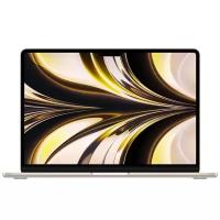 Apple Ноутбук Apple MacBook Air 2022 13.6" (2560x1664, Apple M2, SSD 256 ГБ, Apple graphics 8-core) (Сияющая звезда, MLY13)