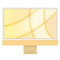 Apple iMac 24" Retina 4,5K, (M1 8C CPU, 8C GPU), 8 ГБ, 256 ГБ SSD, жёлтый