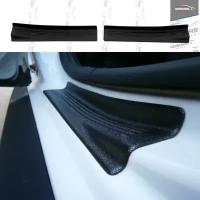 Накладки на порожки в проем дверей для автомобиля Renault Duster (Рено Дастер) (2010-2020)