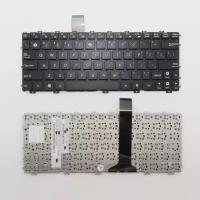 Клавиатура для ноутбука Asus Eee PC 1015 черная без рамки, версия 1