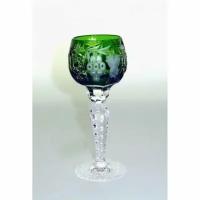 Ajka Crystal Рюмка для ликера Grape (60 мл), темно-зеленая 1/emerald/64575/51380/48359 Ajka Crystal