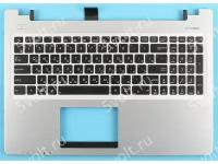 Клавиатура для Asus K56C серебристый топкейс