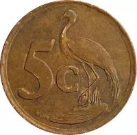 5 центов 1996-2000 ЮАР