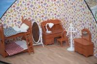 Мебель для кукол Happy family Набор для детской комнаты HF-childroom_set-S