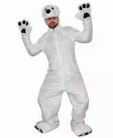 Бока, Карнавальный костюм белый медведь, размер 50-52 2047-бока