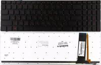 Клавиатура NFC для ноутбука Asus N56V; N56; N56D; N750; N76; N550 черная RU с подсветкой совместимая
