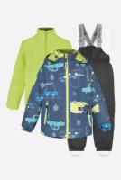 Куртка,полукомбинезон,толстовка CROCKID 20040/н/5 (Синий, Мальчик, 3 года / 98 см, 30)