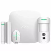 Комплект умного дома Ajax StarterKit Cam Plus (White 20506)