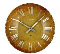 Настенные часы (45 см) Lowell, Цвет: бежевый