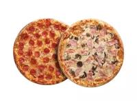 Комбо: Пицца Ветчина грибы 45см и Пицца Пепперони 45см
