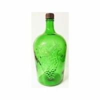Бутыль стеклянная "Ровоам" зеленая 5 л