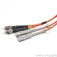 Двунаправленный мультимодовый оптоволоконный кабель Cablexpert , St/sc, (50/125 Om2), 2 м. 10115
