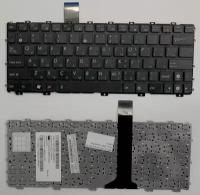 Клавиатура для ноутбука Asus Eee PC 1011, 1015, 1018, X101 черная, без рамки