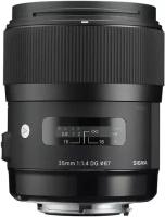 Объектив Sigma AF 35 mm F1.4 DG HSM Art для Nikon