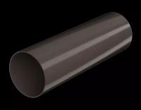 ТН ПВХ 125/82 мм, водосточная труба пластиковая (1,5 м), темно-коричневый, шт